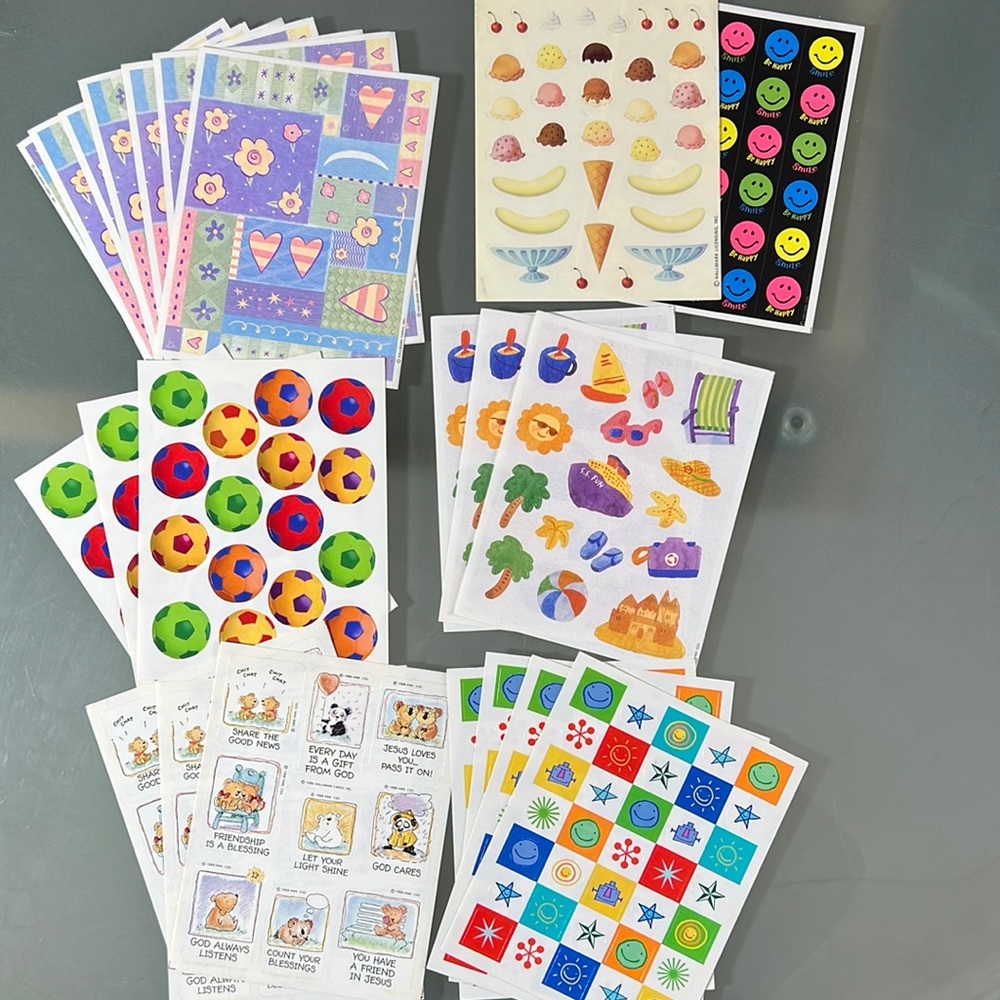 NWOT Partial Sticker Sets